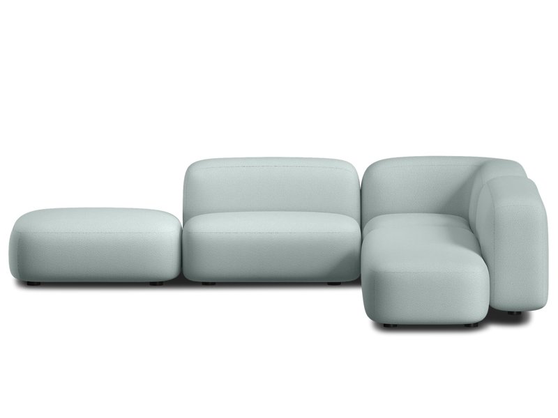 Диван модульный Риббл-5 Bucle Mint